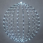 Светодиодный шар Bright Ball 50 см, 320 холодных белых LED ламп, таймер, IP44