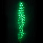 Гирлянда Лучи Росы 25*2.5 м, 700 зеленых MINILED ламп, проволока - цветной шнур