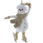 Елочная игрушка Снеговик Фламбо: Crossover 11 см, подвеска