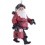 Елочная игрушка Санта Клаус с пакетом: Quelle surprise 11 см, подвеска