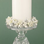 Венок для свечи Snowberry - Снежные Ягоды 10 см