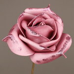 Искусственная роза Ивонн: Adore Aroma 14 см, клипса