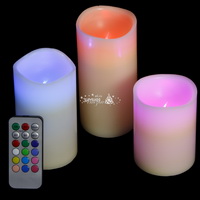 Свечи с пультом управления