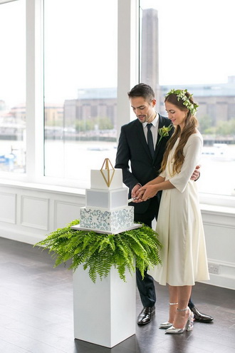 свадьба в стиле минимализм