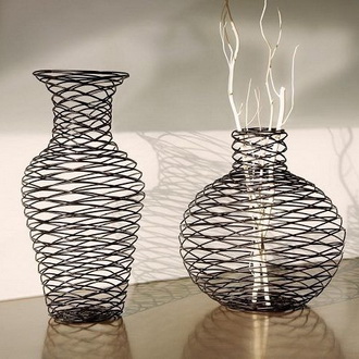 Идеи для интерьера, как сделать вазу из бутылки