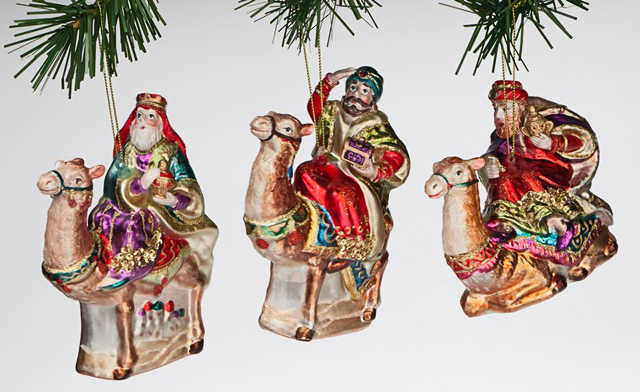 Holiday classics елочные игрушки волхвы. елочные игрушки волхвы. ярославская майолика вертеп. Holiday classics / елочное украшение "волхвы с дарами". волхвы елочные игрушки купить.