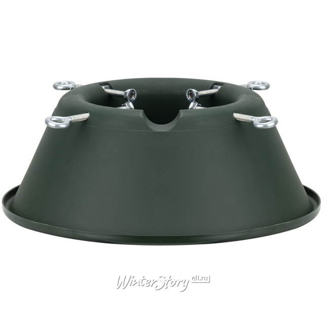 Подставка для елки 38*14 см, высотой до 2 м, диаметр ствола до 15 см, зеленая Tree Nest