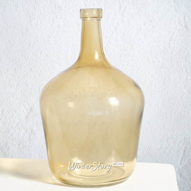Стеклянная ваза Бриген 25 см песочная Koopman (Купман)