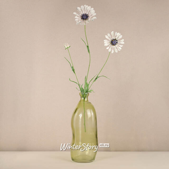 Искуcственный цветок Scabiosa - Perfecta White 65 см EDG