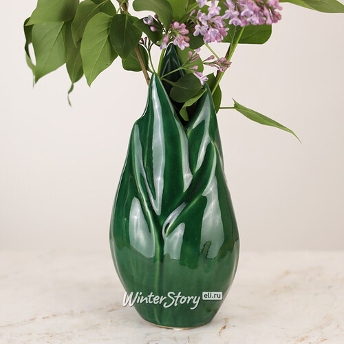 Декоративная ваза Grande Izumrudo 26 см EDG