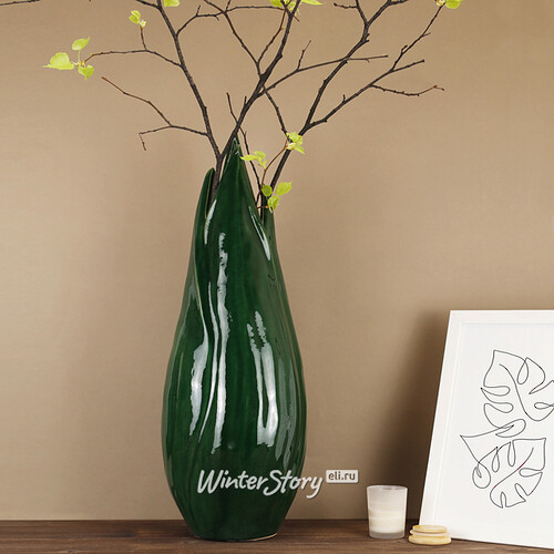 Декоративная ваза Grande Izumrudo 55 см EDG