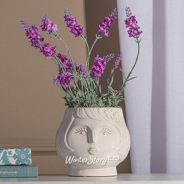 Декоративное кашпо Lady Bianca 16*14 см EDG