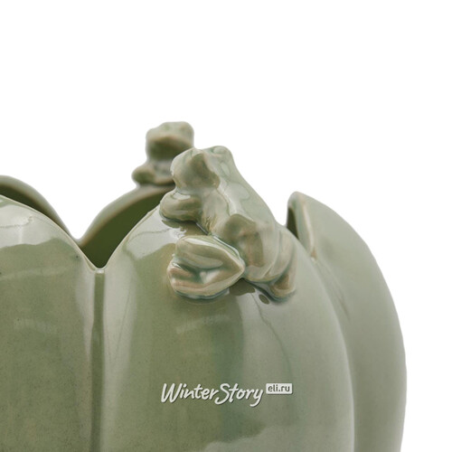 Декоративная ваза Лягушачье Трио 21*18 см EDG
