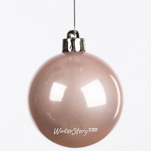 Коллекция пластиковых шаров Gracy - Розовые Облака 6 см, 30 шт Winter Deco
