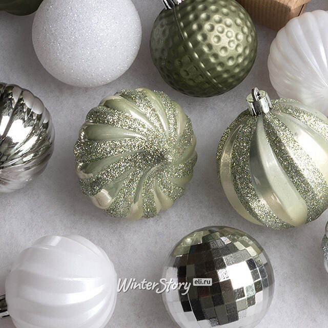 Набор елочных игрушек Danby - Gentle Spring 7 см, 30 шт Kaemingk