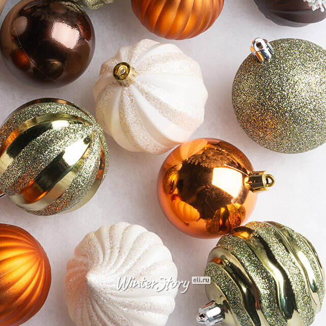 Набор елочных игрушек Danby - Romantic Evening 7 см, 30 шт Kaemingk