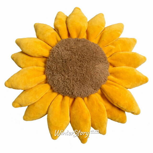 Мягкая игрушка-подушка Подсолнечник 25 см, Barbara Bukowski Bukowski