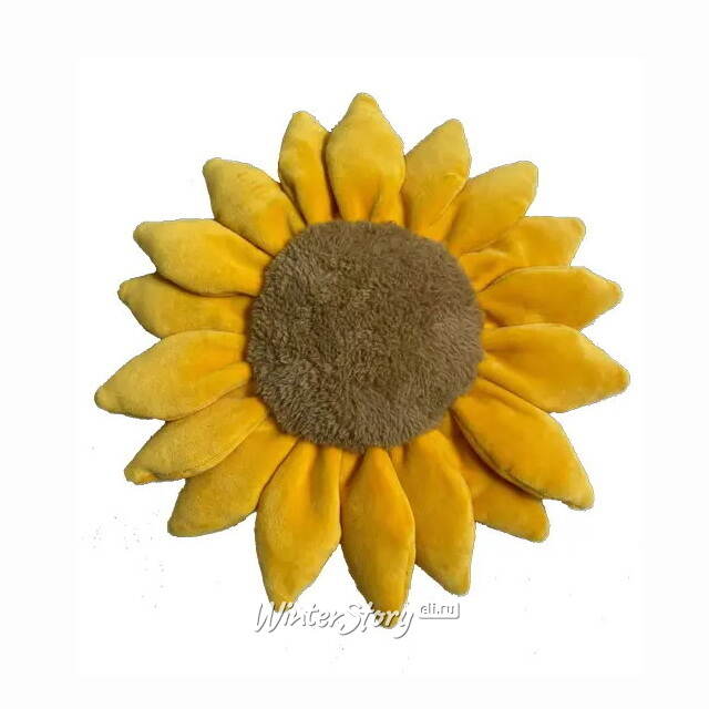 Мягкая игрушка-подушка Подсолнечник 25 см, Barbara Bukowski Bukowski