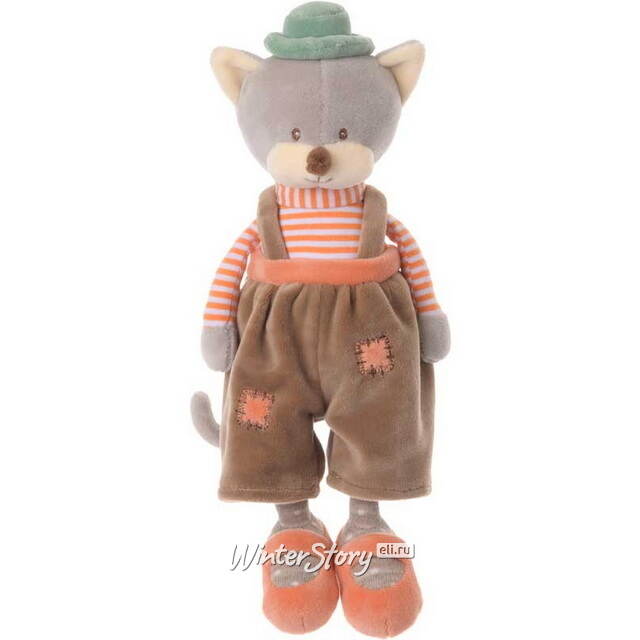 Мягкая игрушка Котик Макс в коричневых шортах - Baby Patchwork 20 см, Barbara Bukowski Bukowski (Буковски)