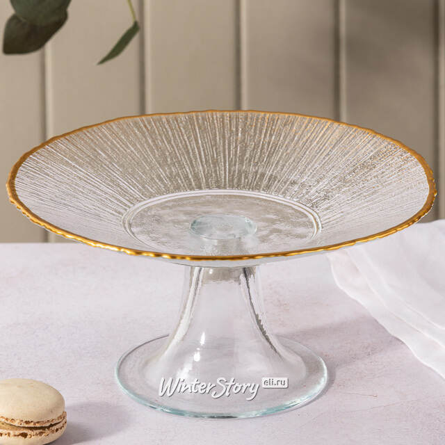 Подставка для торта на ножке Мелани 21 см Koopman