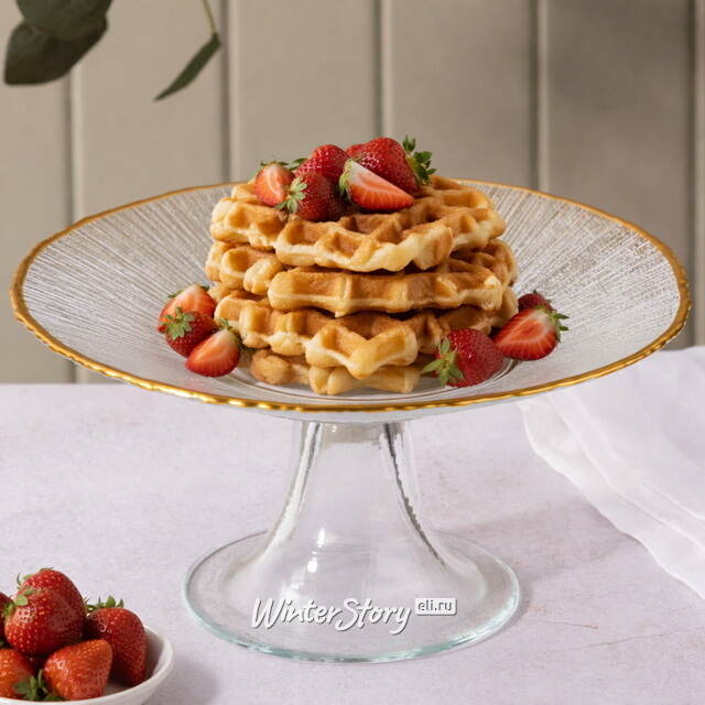 Подставка для торта на ножке Мелани 21 см Koopman