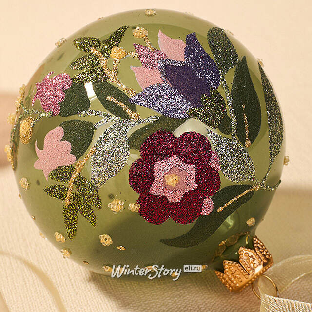 Набор стеклянных шаров Манфреди 8 см, 6 шт Kaemingk