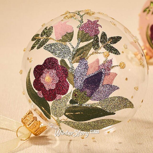 Набор стеклянных шаров Манфреди 8 см, 6 шт Kaemingk