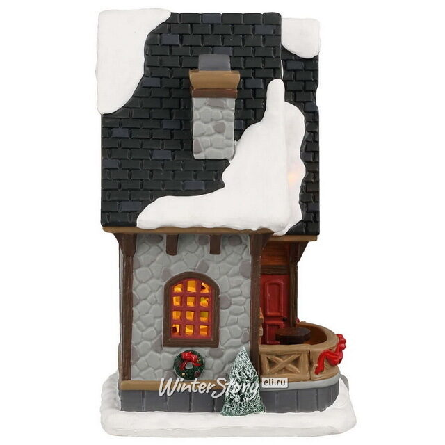 Семейный ресторан Snowshoe 17 см, подсветка Lemax