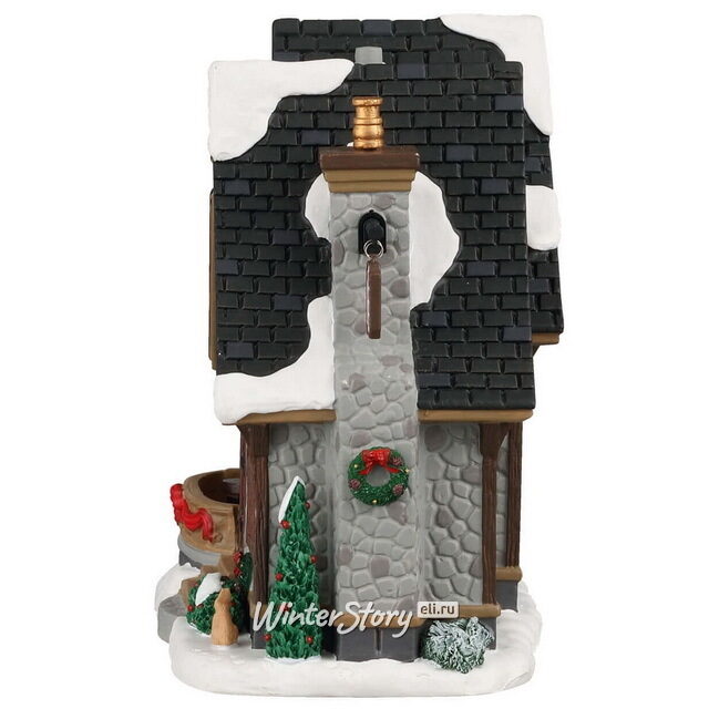 Семейный ресторан Snowshoe 17 см, подсветка Lemax