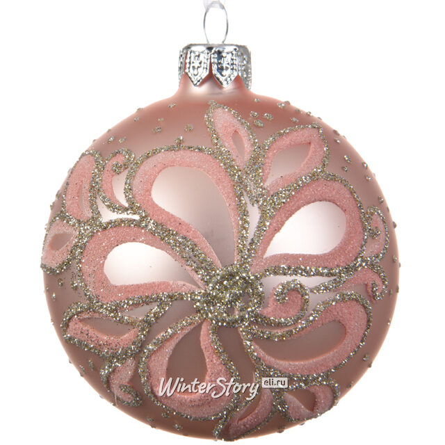 Набор стеклянных шаров Амальфи 8 см, 6 шт Kaemingk