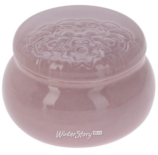 Ароматическая свеча Barnsley Lavender 9 см сиреневая Koopman