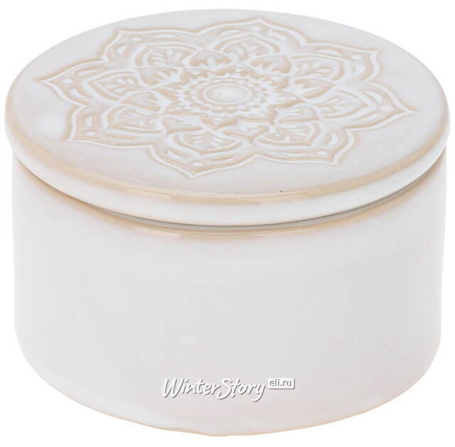 Ароматическая свеча Gourveau 10 см, в фарфоровом стакане Koopman