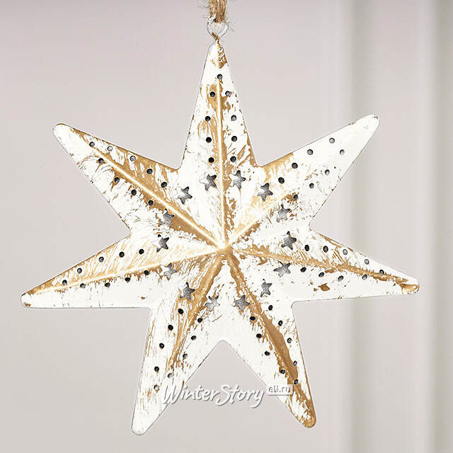 Набор елочных игрушек Звездочки Allendale 12 см, 2 шт Winter Deco