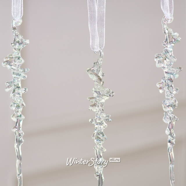 Набор елочных игрушек Сосульки Камерино 15 см, 4 шт Winter Deco