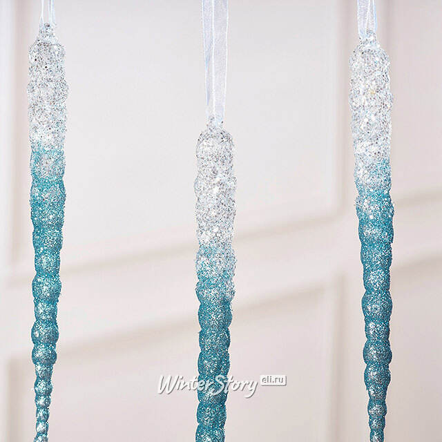 Набор елочных игрушек Сосульки Алесса 18 см, 4 шт Winter Deco