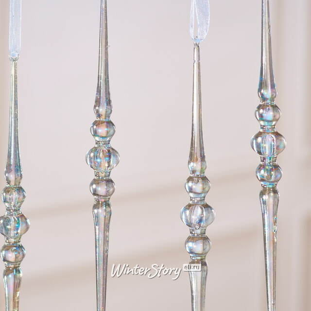 Набор елочных игрушек Сосульки Beighton 17 см, 6 шт Winter Deco