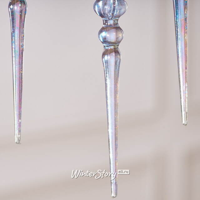 Набор елочных игрушек Сосульки Beighton 17 см, 6 шт Winter Deco