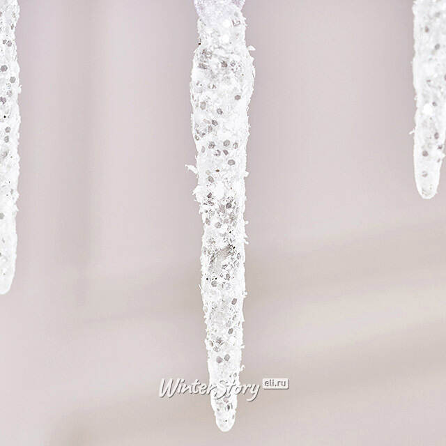 Набор елочных игрушек Сосульки Duxford 6 см, 4 шт Winter Deco