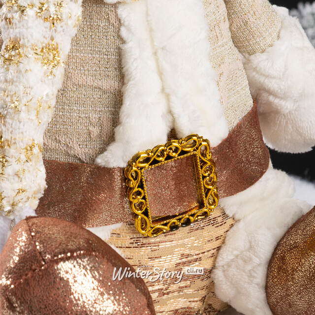 Новогодняя фигура Снеговик Билли в шляпе 33 см Winter Deco