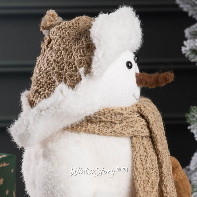 Новогодняя фигура Снеговик Ирвин 30 см Winter Deco