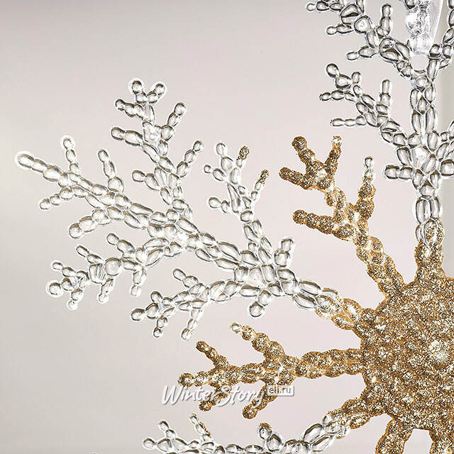 Набор елочных игрушек Снежинки Snow Tenderness 32 см, 2 шт Winter Deco