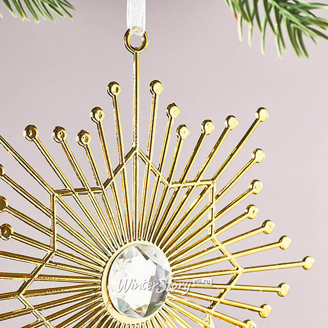 Набор елочных игрушек Снежинки Plaskett 15 см, 2 шт Winter Deco