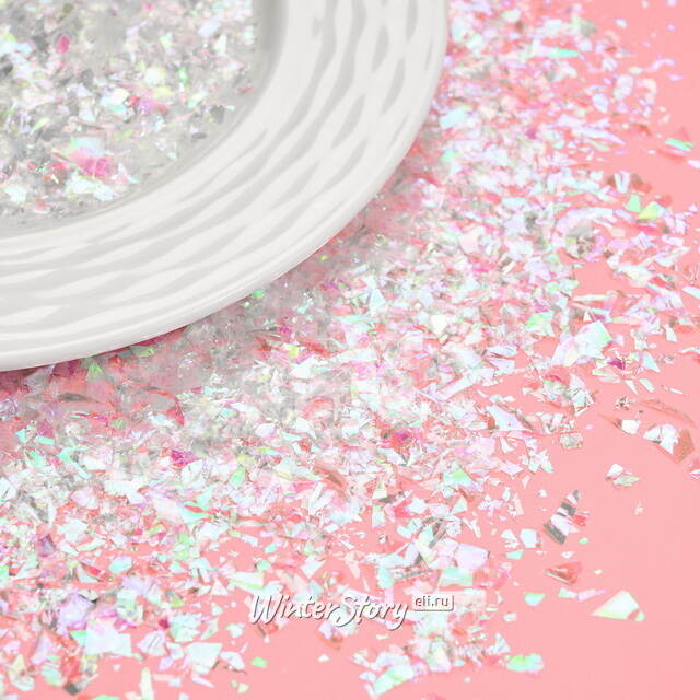 Декоративный наполнитель Серебряные Хлопья 26 гр Winter Deco