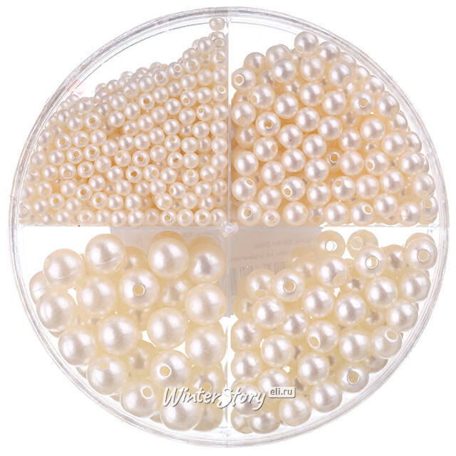 Жемчужные бусины Colletto, 106 г Winter Deco