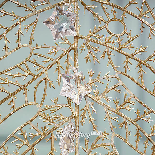 Набор елочных украшений Веточки - Cyberville 27 см, 3 шт Winter Deco