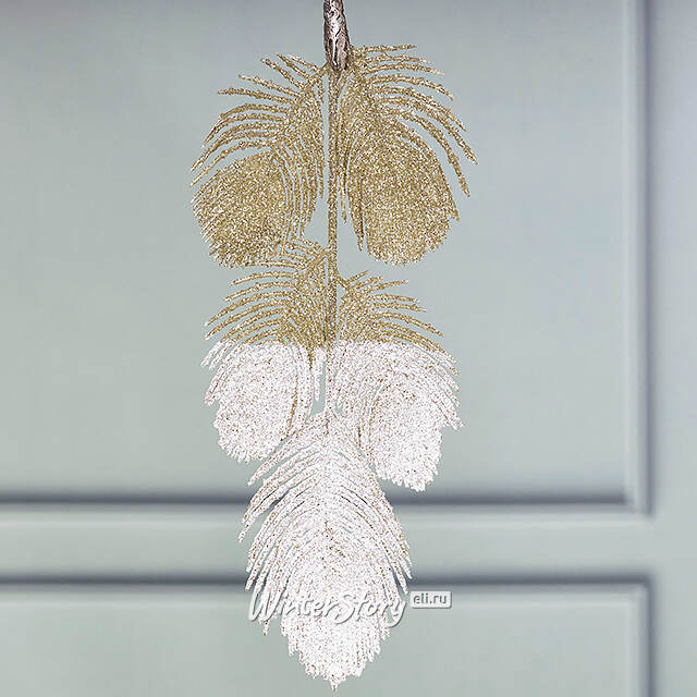 Набор елочных украшений Веточки - Sallanche 25 см, 3 шт Winter Deco