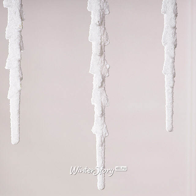 Набор елочных игрушек Сосульки - Mentona 29 см, 4 шт Winter Deco