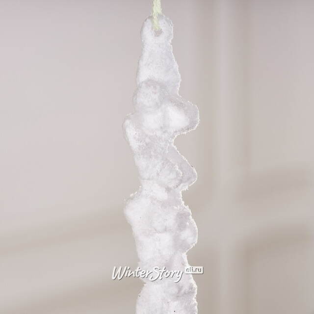 Набор елочных игрушек Сосульки - Glenshi 15 см, 4 шт Winter Deco