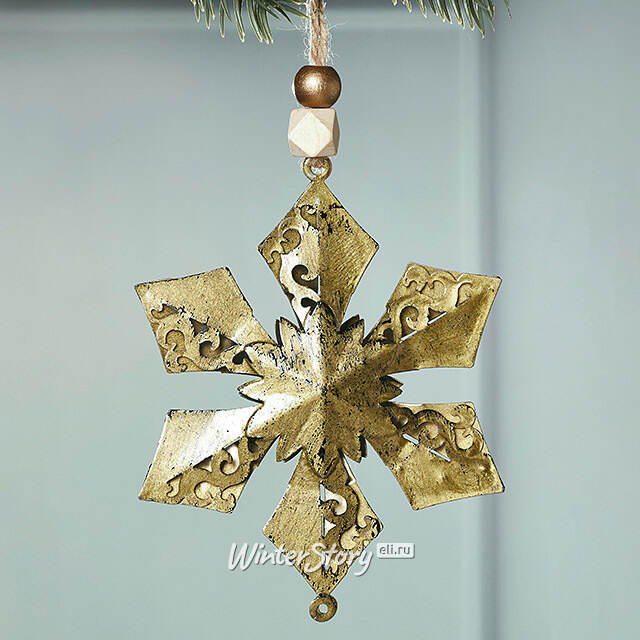 Набор елочных игрушек Terse - Искры Праздника 11-13 см, 5 шт Winter Deco