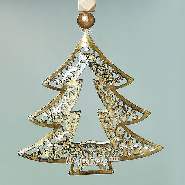 Набор елочных игрушек Terse - Искры Праздника 11-13 см, 5 шт Winter Deco